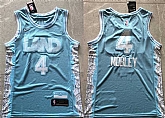 Men's Cleveland Cavaliers #4 Evan Mobley Light Blue 2024 City Edition Stitched Jersey,baseball caps,new era cap wholesale,wholesale hats